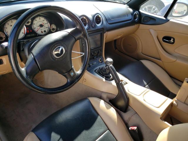 JM1NB353820222664 - 2002 MAZDA MX-5 MIATA BASE BLUE photo 8