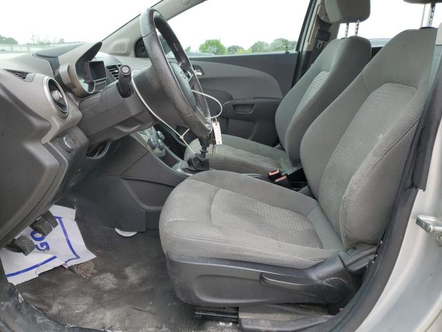 1G1JB6SH9E4155451 - 2014 CHEVROLET SONIC LS ვერცხლისფერი ფოტო 7