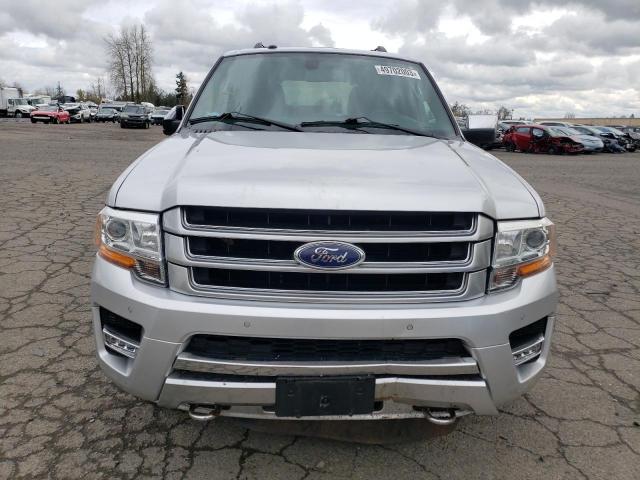 1FMJU1MT4HEA45147 - 2017 FORD EXPEDITION PLATINUM SILVER photo 5