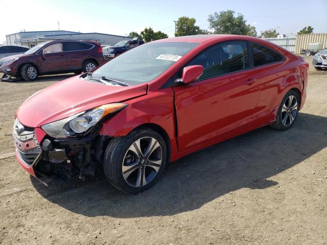 KMHDH6AE3DU005839 - 2013 HYUNDAI ELANTRA CO GS RED photo 1