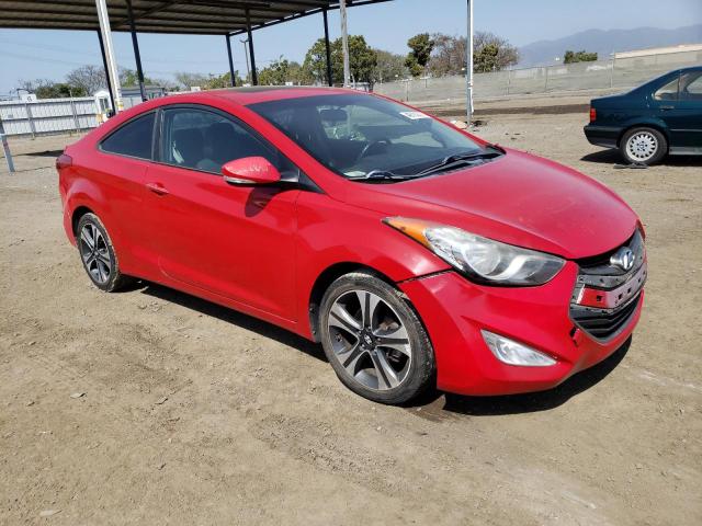 KMHDH6AE3DU005839 - 2013 HYUNDAI ELANTRA CO GS RED photo 4