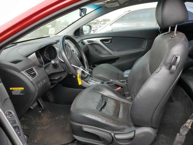 KMHDH6AE3DU005839 - 2013 HYUNDAI ELANTRA CO GS RED photo 7