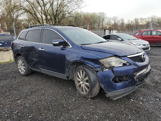 JM3TB38Y470110439 - 2007 MAZDA CX-9 BLUE photo 4