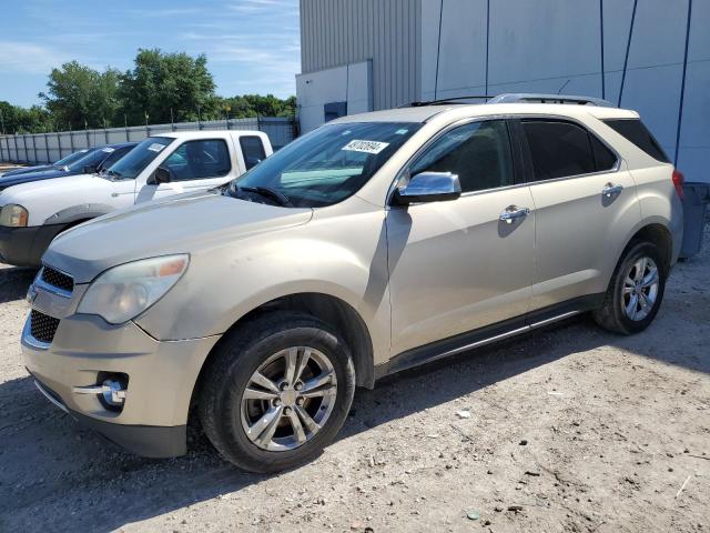 2CNALFEW5A6371266 - 2010 CHEVROLET EQUINOX LTZ TAN photo 1