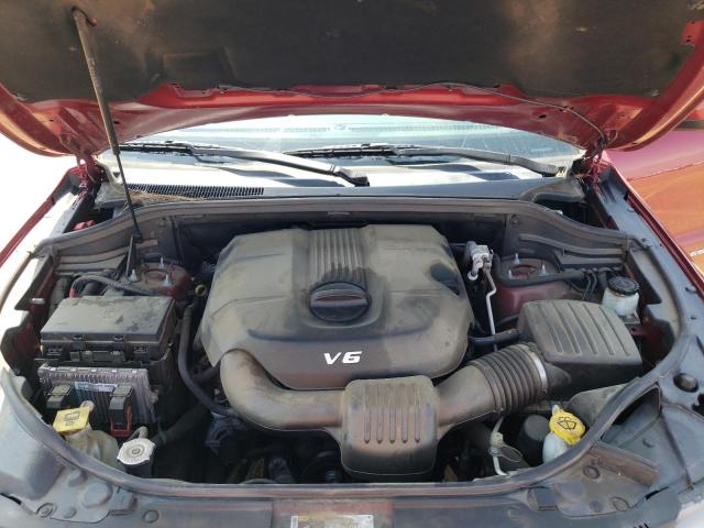 1C4RJEAG7FC199021 - 2015 JEEP GRAND CHER LAREDO BURGUNDY photo 12