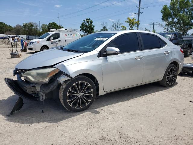 2T1BURHE4GC556541 - 2016 TOYOTA COROLLA L GRAY photo 1