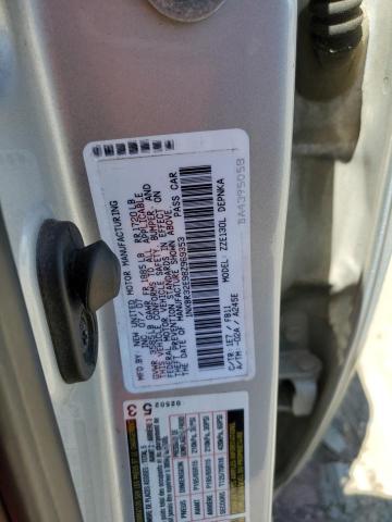 1NXBR32E98Z969353 - 2008 TOYOTA COROLLA CE SILVER photo 12