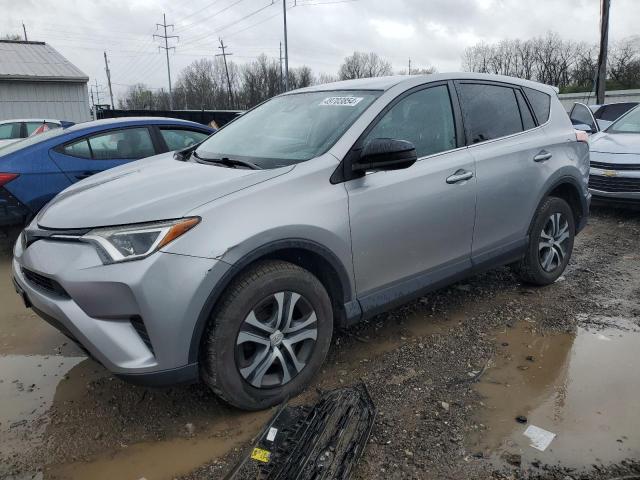 2T3BFREV0HW688136 - 2017 TOYOTA RAV4 LE SILVER photo 1