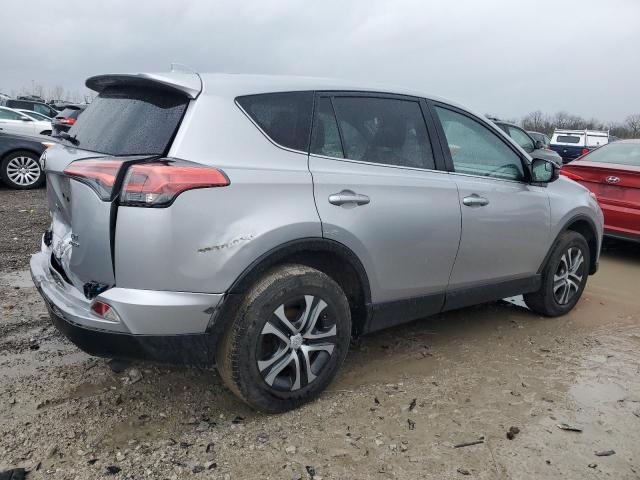 2T3BFREV0HW688136 - 2017 TOYOTA RAV4 LE SILVER photo 3