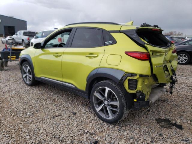 KM8K5CA53LU536357 - 2020 HYUNDAI KONA ULTIMATE GREEN photo 2