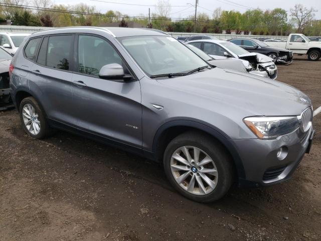 5UXWX9C58F0D58264 - 2015 BMW X3 XDRIVE28I GRAY photo 4