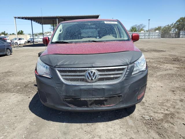 2V8HW34199R599607 - 2009 VOLKSWAGEN ROUTAN SE RED photo 5