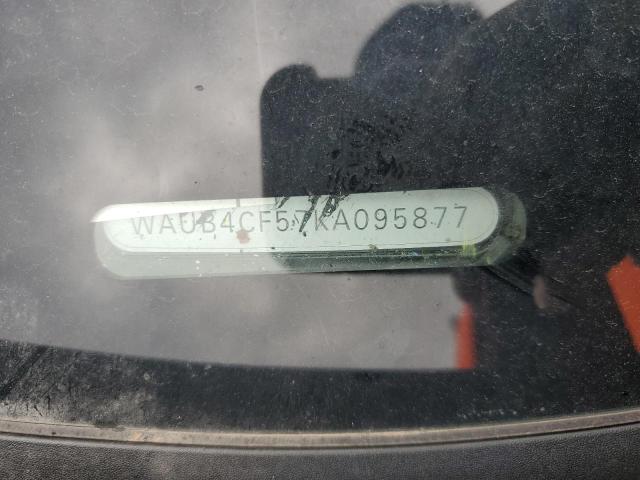 WAUB4CF57KA095877 - 2019 AUDI S5 PREMIUM PLUS GRAY photo 12