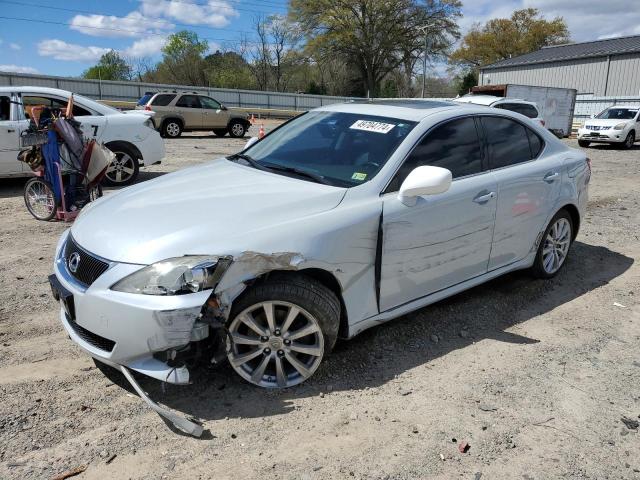 JTHCK262785021212 - 2008 LEXUS IS 250 SILVER photo 1