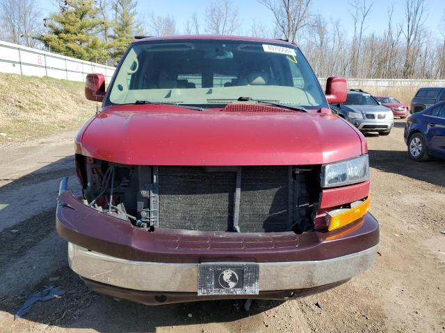 1GDFH15T371120922 - 2007 GMC SAVANA RV G1500 RED photo 5