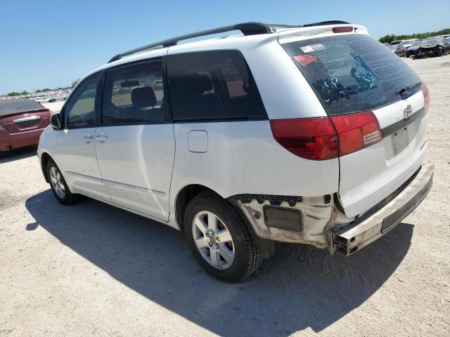 5TDZA23C75S363194 - 2005 TOYOTA SIENNA CE WHITE photo 2