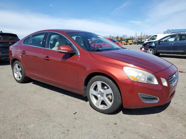 YV1612FH8D2218658 - 2013 VOLVO S60 T5 RED photo 4
