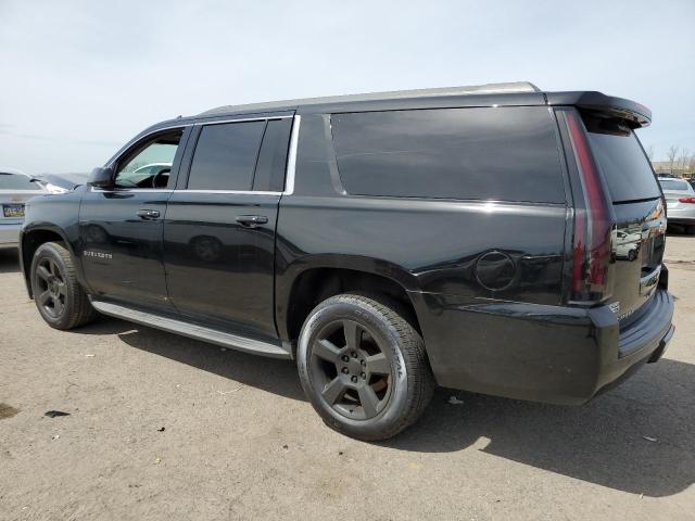 1GNSKHKC8KR263318 - 2019 CHEVROLET SUBURBAN K1500 LT BLACK photo 2