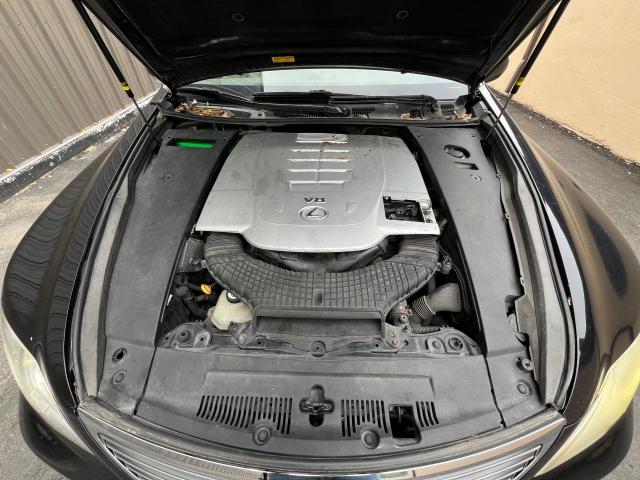 JTHBL46F875038347 - 2007 LEXUS LS 460 BLACK photo 7