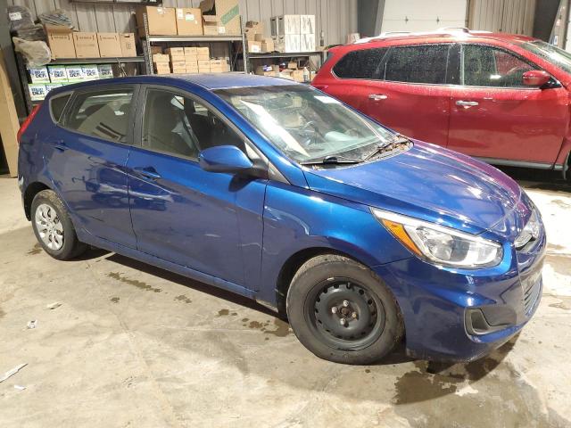 KMHCT5AE7GU268313 - 2016 HYUNDAI ACCENT SE BLUE photo 4