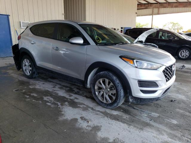 KM8J23A42KU017911 - 2019 HYUNDAI TUCSON SE SILVER photo 4