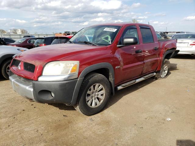 1Z7HC38K16S561679 - 2006 MITSUBISHI RAIDER DUROCROSS RED photo 1