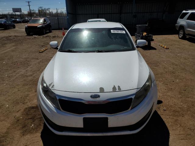 5XXGN4A79CG007843 - 2012 KIA OPTIMA EX WHITE photo 5