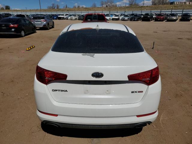 5XXGN4A79CG007843 - 2012 KIA OPTIMA EX WHITE photo 6