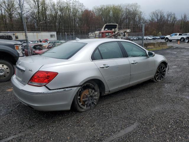 JH4KB16526C009123 - 2006 ACURA RL SILVER photo 3