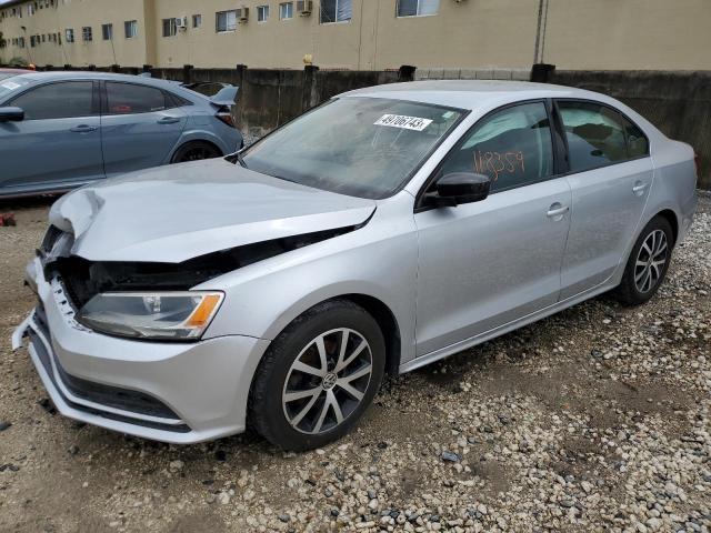 3VW2K7AJ5FM215749 - 2015 VOLKSWAGEN JETTA BASE 灰色 照片 1