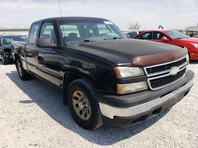 1GCEC19X77Z127871 - 2007 CHEVROLET SILVERADO C1500 CLASSIC BLACK photo 4