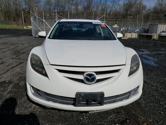 1YVHP82B995M04873 - 2009 MAZDA 6 S WHITE photo 5