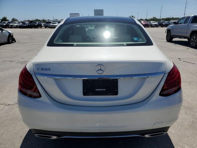 55SWF4JB5GU127529 - 2016 MERCEDES-BENZ C 300 WHITE photo 6