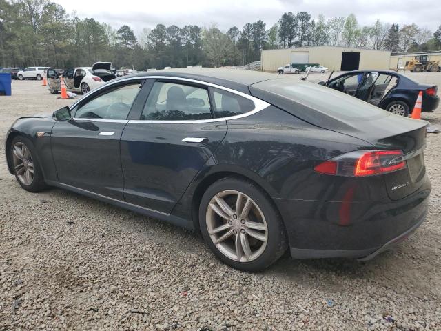 5YJSA1E20FF101913 - 2015 TESLA MODEL S BLACK photo 2