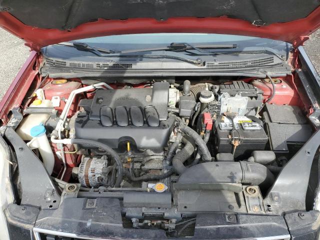 3N1AB6AP2BL665522 - 2011 NISSAN SENTRA 2.0 RED photo 11