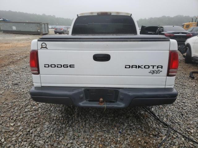 1D7HL38X23S220042 - 2003 DODGE DAKOTA QUAD SPORT WHITE photo 6