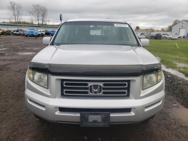 2HJYK16486H558871 - 2006 HONDA RIDGELINE RTS GRAY photo 5