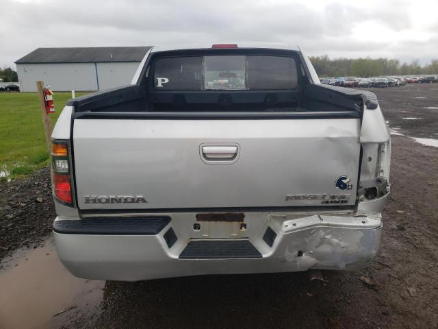 2HJYK16486H558871 - 2006 HONDA RIDGELINE RTS GRAY photo 6