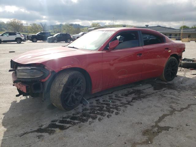 2C3CDXCT1FH754212 - 2015 DODGE CHARGER R/T RED photo 1