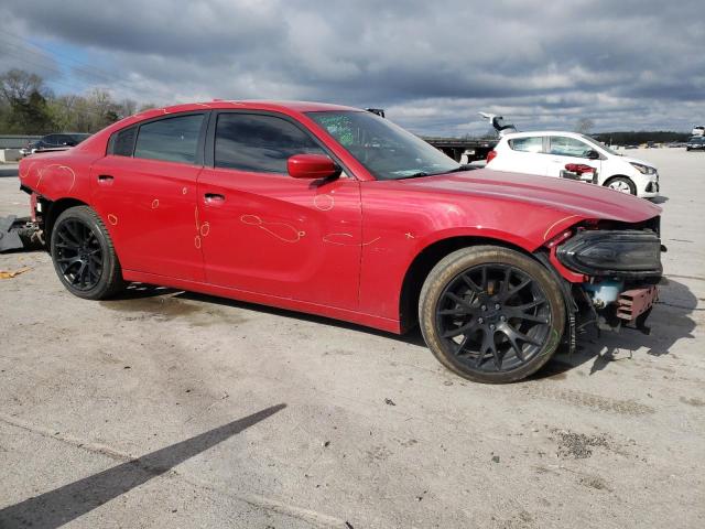 2C3CDXCT1FH754212 - 2015 DODGE CHARGER R/T RED photo 4