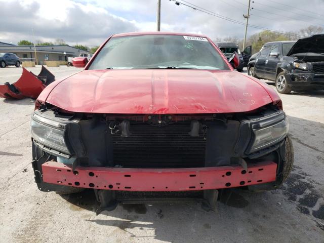2C3CDXCT1FH754212 - 2015 DODGE CHARGER R/T RED photo 5