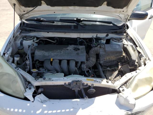 2T1KR32E95C443687 - 2005 TOYOTA COROLLA MA XR WHITE photo 11