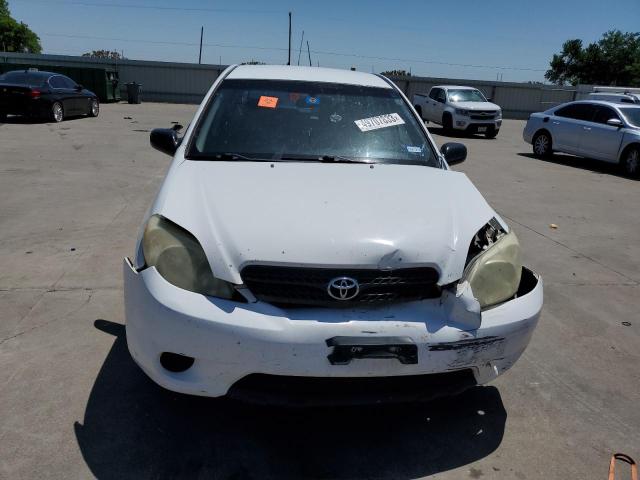 2T1KR32E95C443687 - 2005 TOYOTA COROLLA MA XR WHITE photo 5