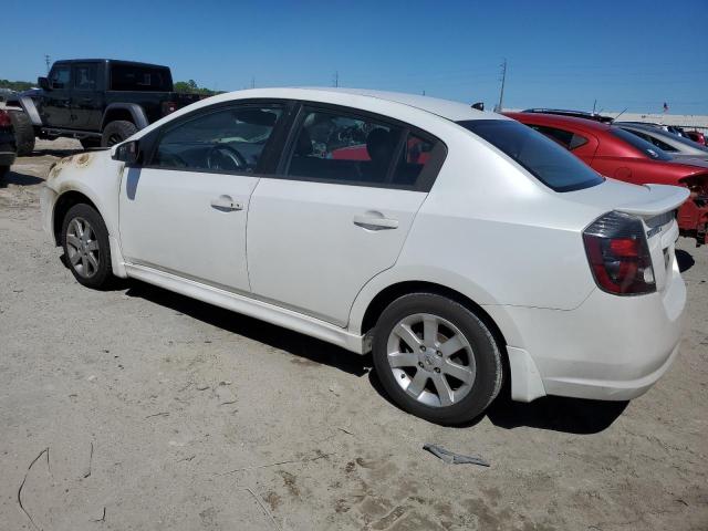 3N1AB6APXBL607867 - 2011 NISSAN SENTRA 2.0 WHITE photo 2