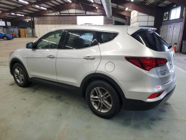 5XYZTDLB0HG449641 - 2017 HYUNDAI SANTA FE SILVER photo 2