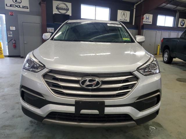 5XYZTDLB0HG449641 - 2017 HYUNDAI SANTA FE SILVER photo 5