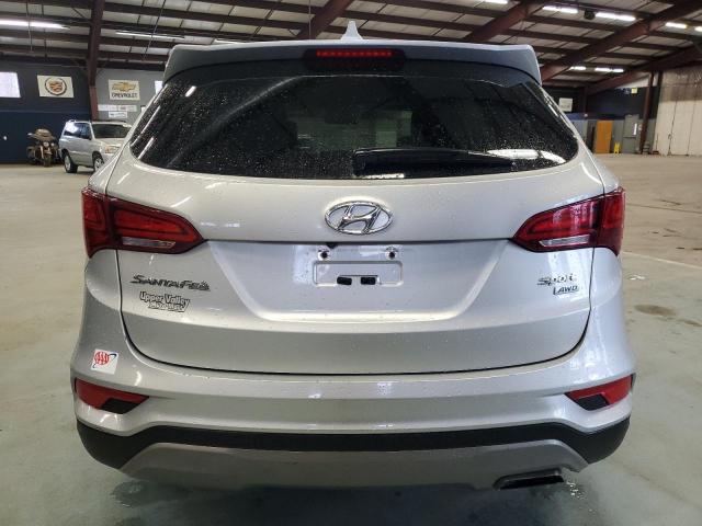 5XYZTDLB0HG449641 - 2017 HYUNDAI SANTA FE SILVER photo 6