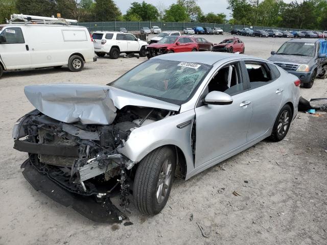 5XXGT4L35LG412825 - 2020 KIA OPTIMA LX SILVER photo 1