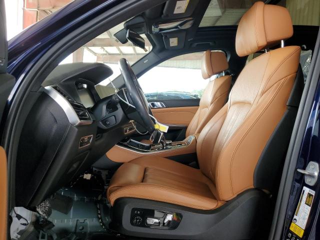 5UXCR6C57KLL63490 - 2019 BMW X5 XDRIVE40I BLUE photo 7