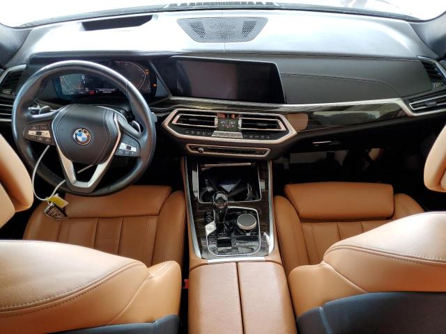 5UXCR6C57KLL63490 - 2019 BMW X5 XDRIVE40I BLUE photo 8